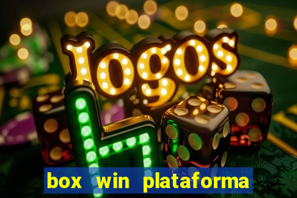 box win plataforma de jogos